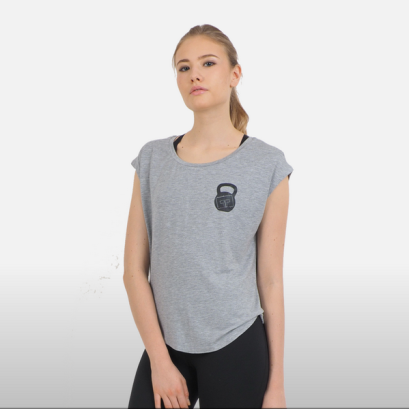 Women&#039;s TL KB Top Grey ชุดกีฬาผู้หญิง Training Lab